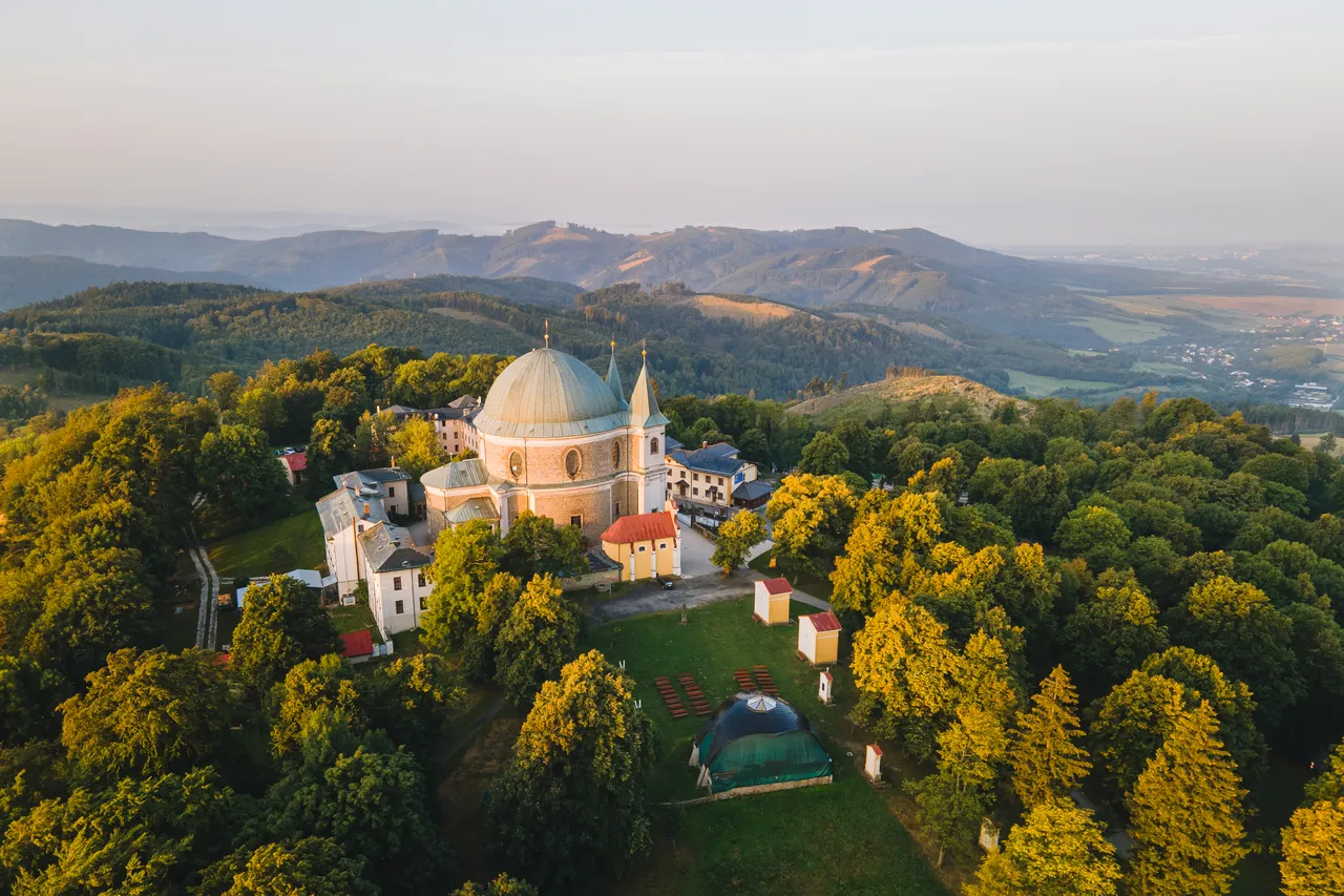 Hostýnské vrchy - sv. Hostýn