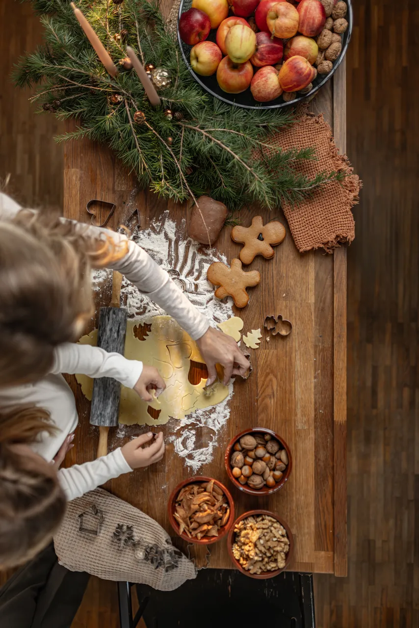 Pečení vánočního cukroví