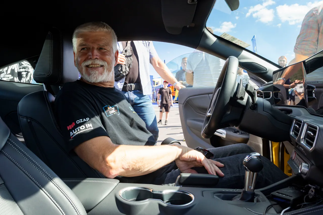 Petr Pavel na Czech Truck Prix a NASCAR 2025