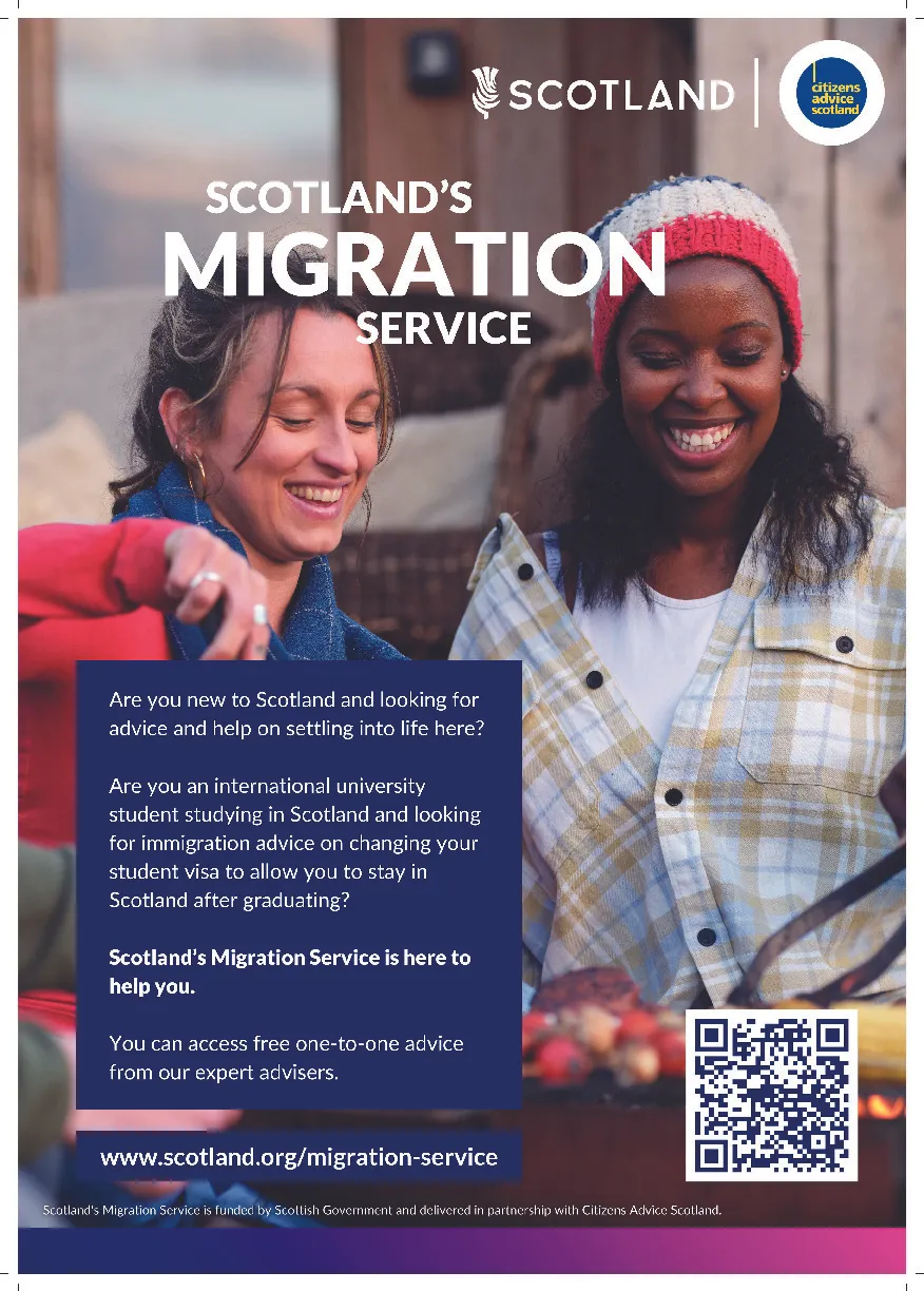 Brand Scotland Toolkit - CAS Poster for International Students