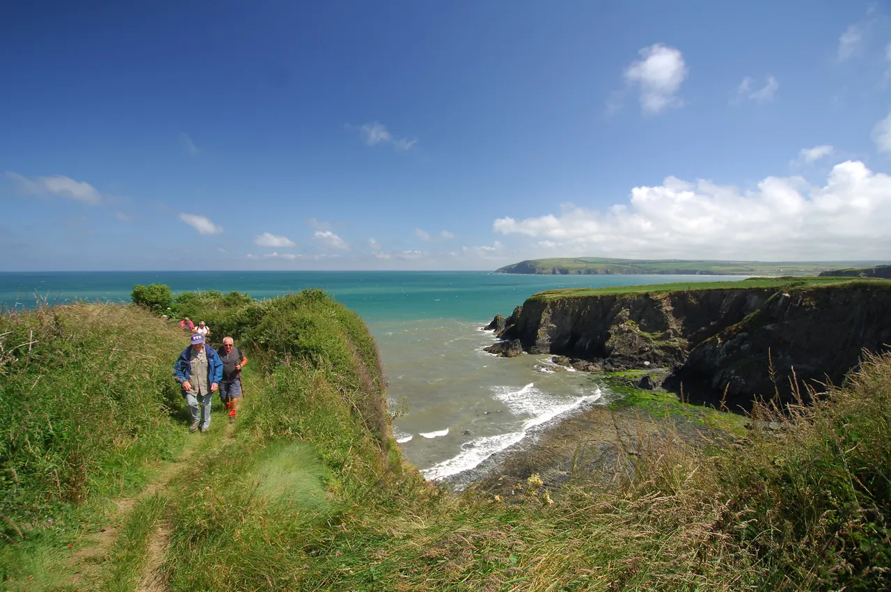 Coast Path Near Cwm Yr Eglwys