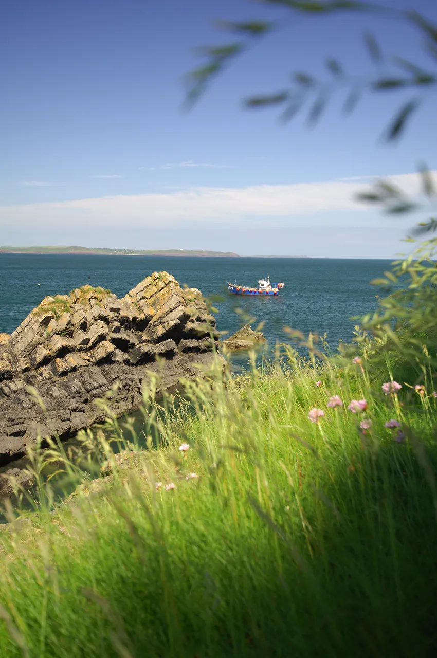 Stackpole Quay Fishing Boat