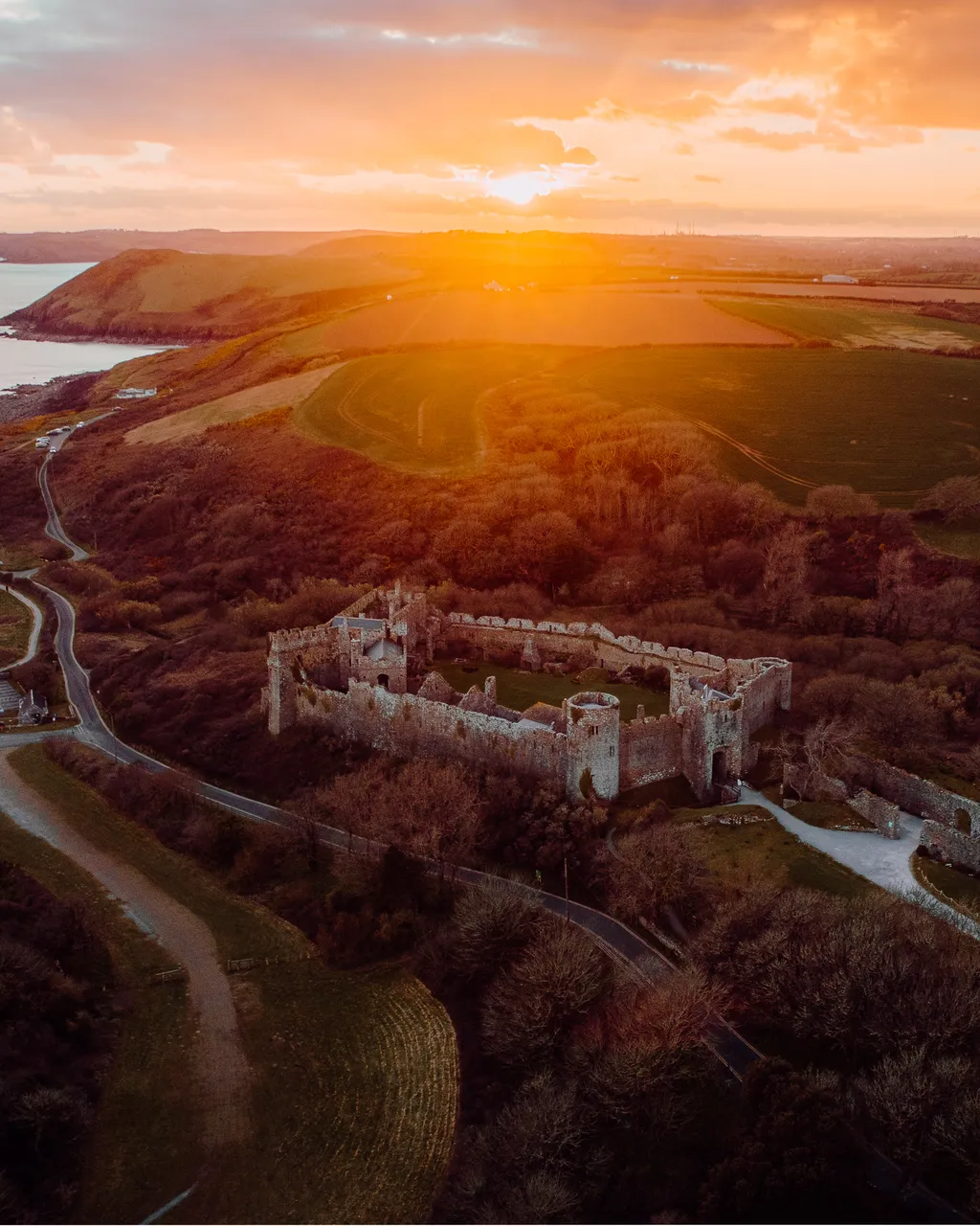 Manorbier Sunset