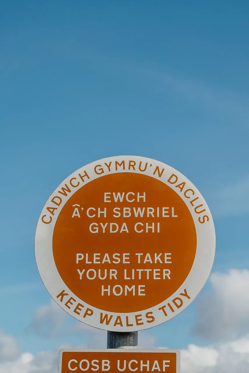 Newgale Litter Sign