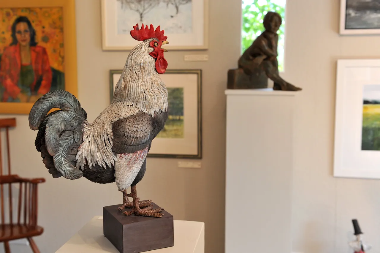 Cockerel Sculpture